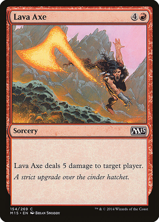 Lava Axe [Magic 2015] | Clutch Gaming