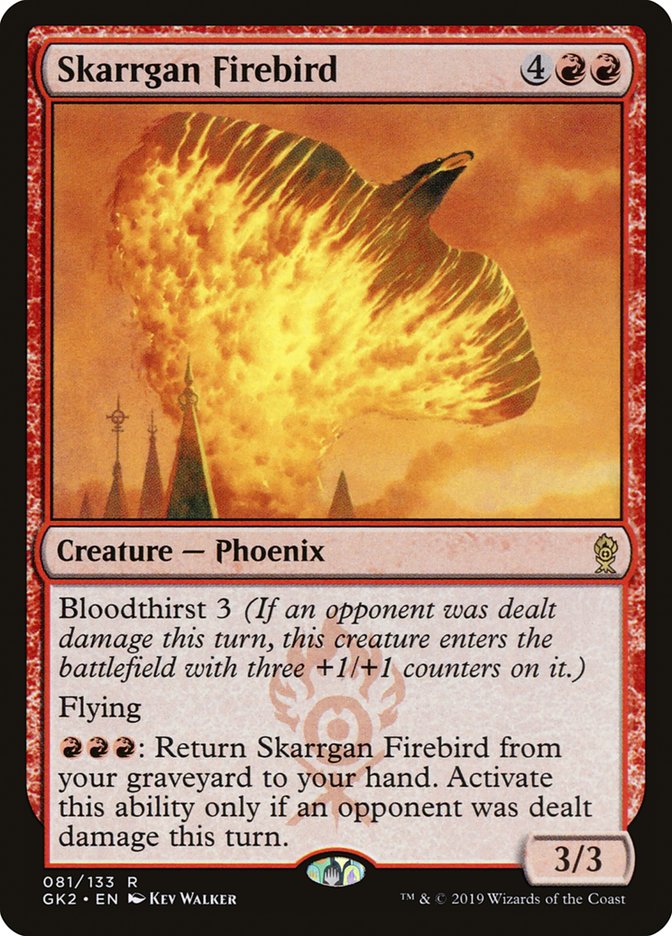 Skarrgan Firebird [Ravnica Allegiance Guild Kit] | Clutch Gaming