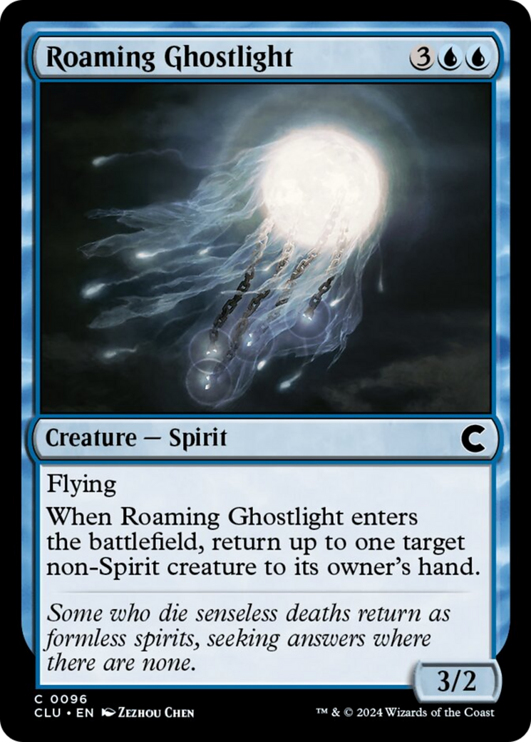 Roaming Ghostlight [Ravnica: Clue Edition] | Clutch Gaming