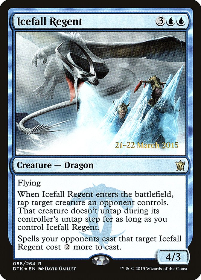 Icefall Regent [Dragons of Tarkir Prerelease Promos] | Clutch Gaming