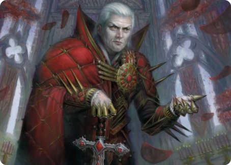 Edgar, Charmed Groom 1 Art Card [Innistrad: Crimson Vow Art Series] | Clutch Gaming