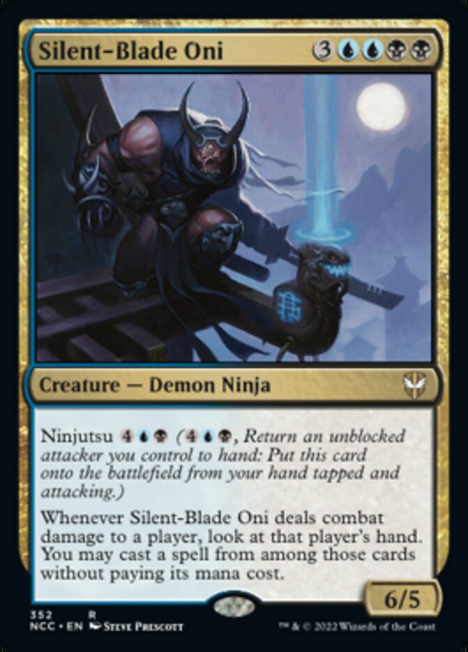 Silent-Blade Oni [Streets of New Capenna Commander] | Clutch Gaming