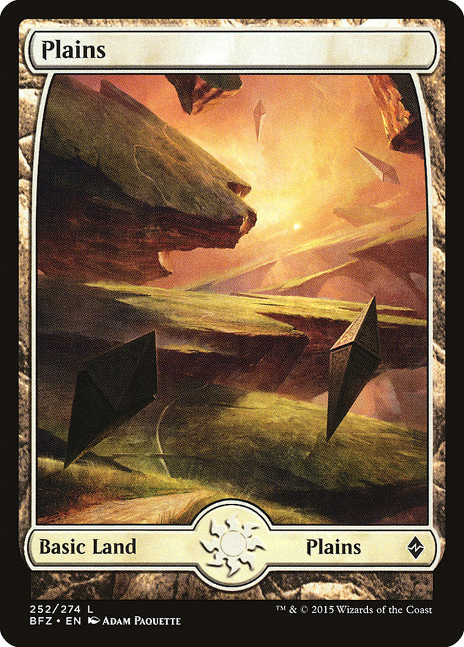 Plains (252) [Battle for Zendikar] | Clutch Gaming