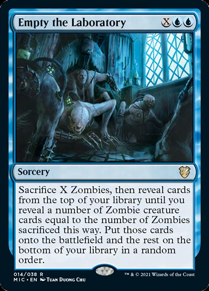 Empty the Laboratory [Innistrad: Midnight Hunt Commander] | Clutch Gaming