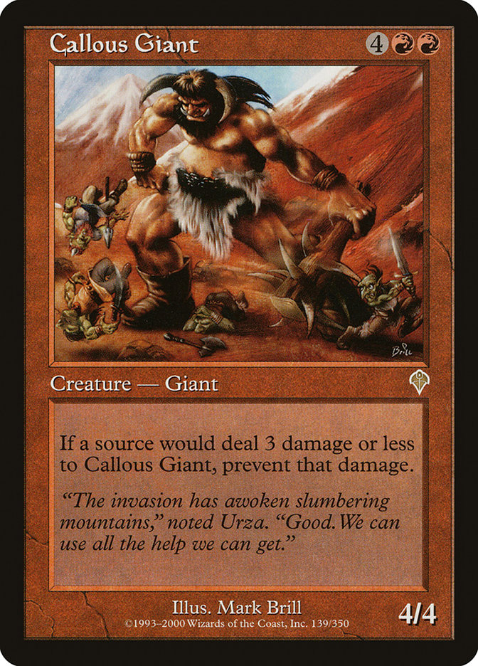 Callous Giant [Invasion] | Clutch Gaming