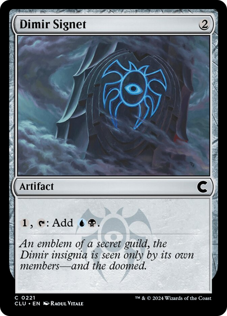 Dimir Signet [Ravnica: Clue Edition] | Clutch Gaming