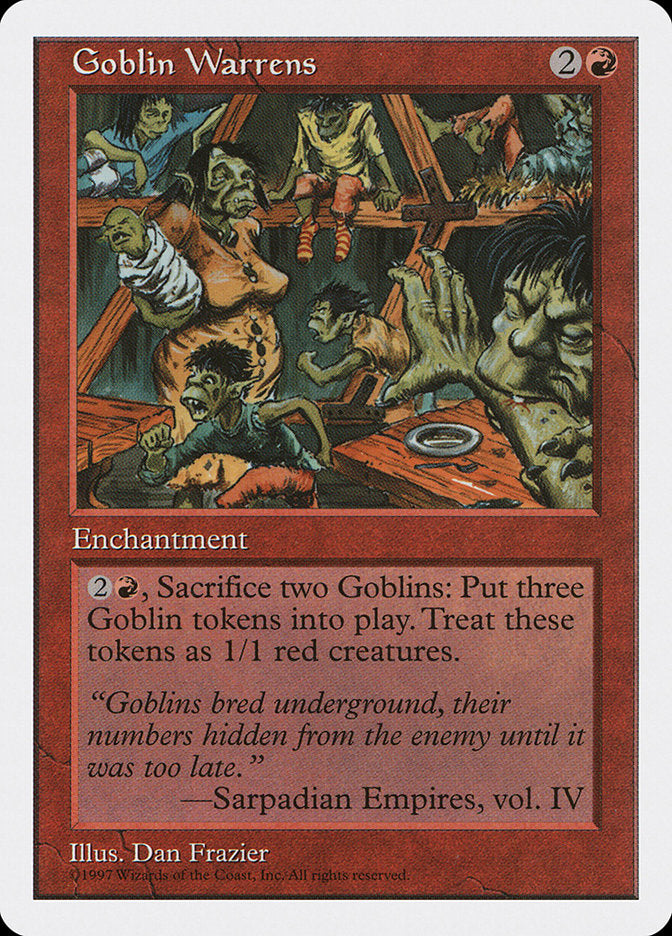 Goblin Warrens [Fifth Edition] | Clutch Gaming