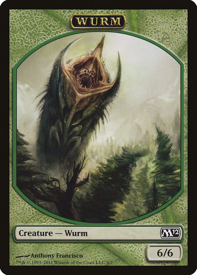 Wurm Token [Magic 2012 Tokens] | Clutch Gaming