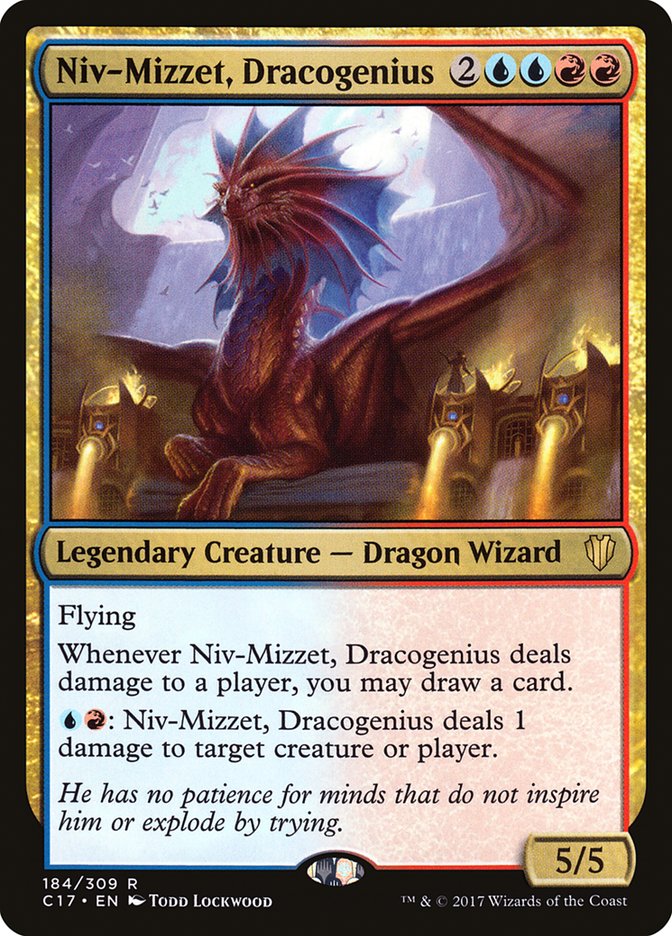 Niv-Mizzet, Dracogenius [Commander 2017] | Clutch Gaming