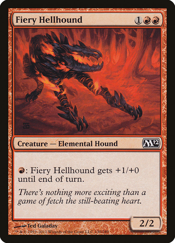 Fiery Hellhound [Magic 2012] | Clutch Gaming