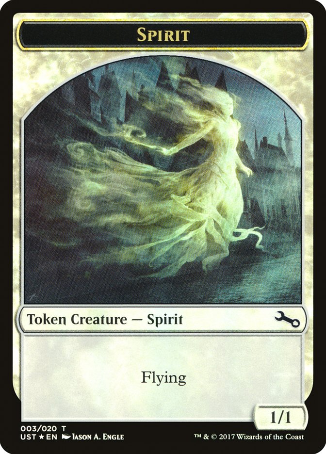 Spirit (003) // Spirit Double-Sided Token [Unstable Tokens] | Clutch Gaming