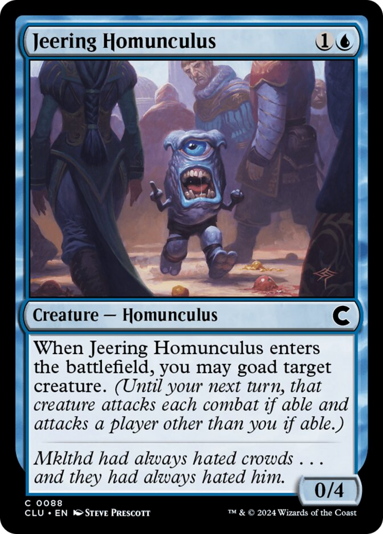 Jeering Homunculus [Ravnica: Clue Edition] | Clutch Gaming