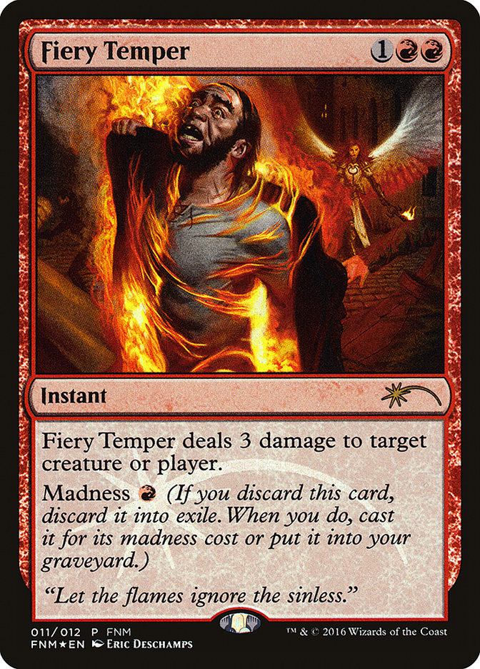 Fiery Temper [Friday Night Magic 2016] | Clutch Gaming