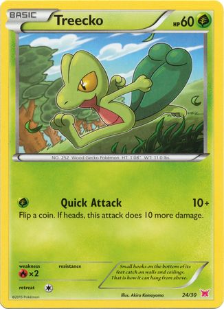 Treecko (24/30) [XY: Trainer Kit 2 - Latias] | Clutch Gaming