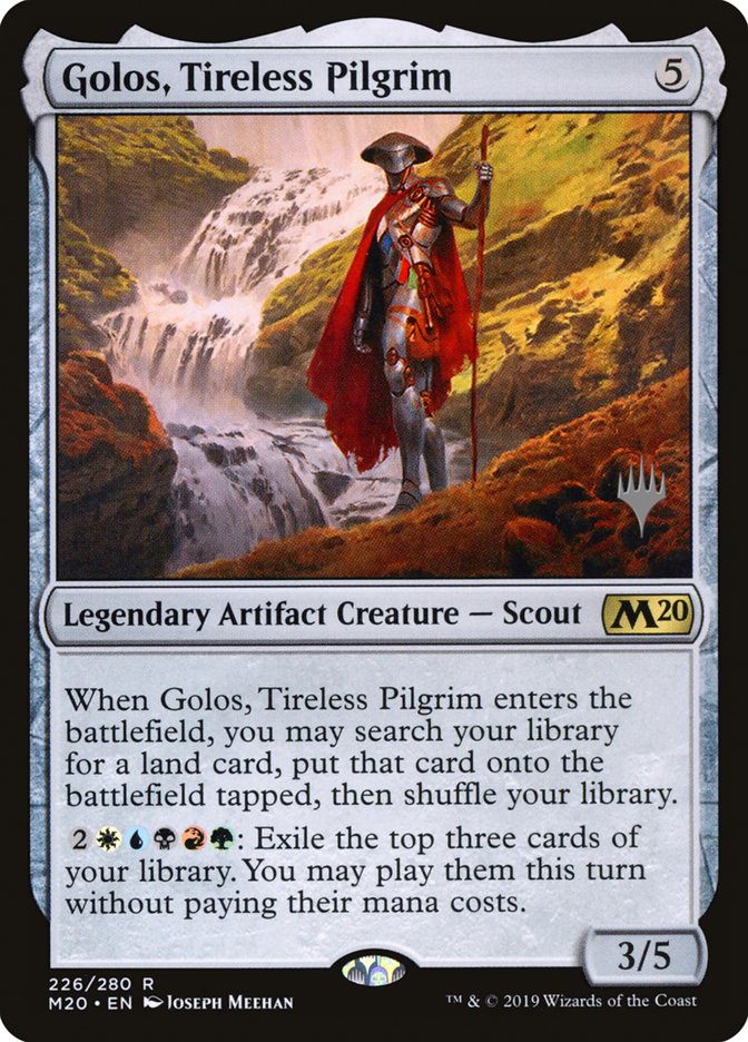 Golos, Tireless Pilgrim (Promo Pack) [Core Set 2020 Promos] | Clutch Gaming