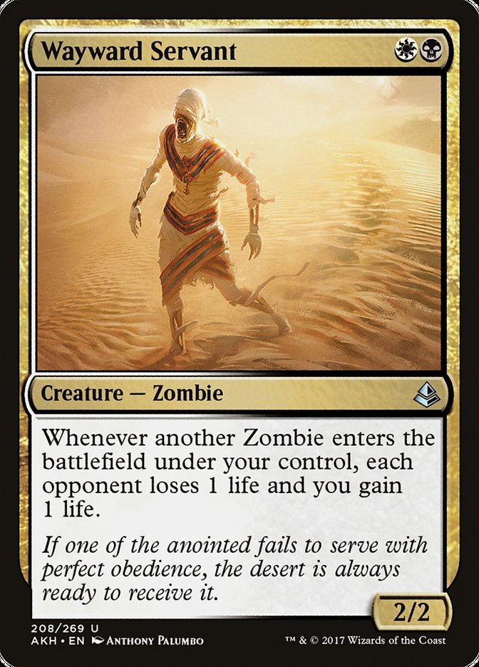 Wayward Servant [Amonkhet] | Clutch Gaming