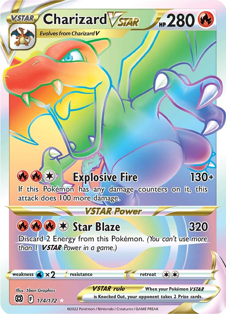 Charizard VSTAR (174/172) [Sword & Shield: Brilliant Stars] | Clutch Gaming