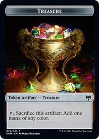 Treasure // Cat Double-Sided Token [Kaldheim Tokens] | Clutch Gaming