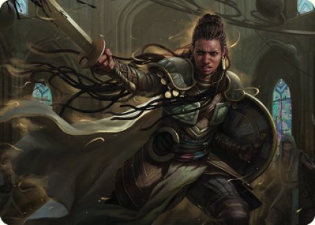 Shanna, Purifying Blade Art Card 1 [Dominaria United Art Series] | Clutch Gaming