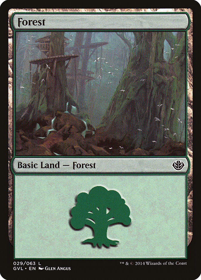 Forest (29) (Garruk vs. Liliana) [Duel Decks Anthology] | Clutch Gaming