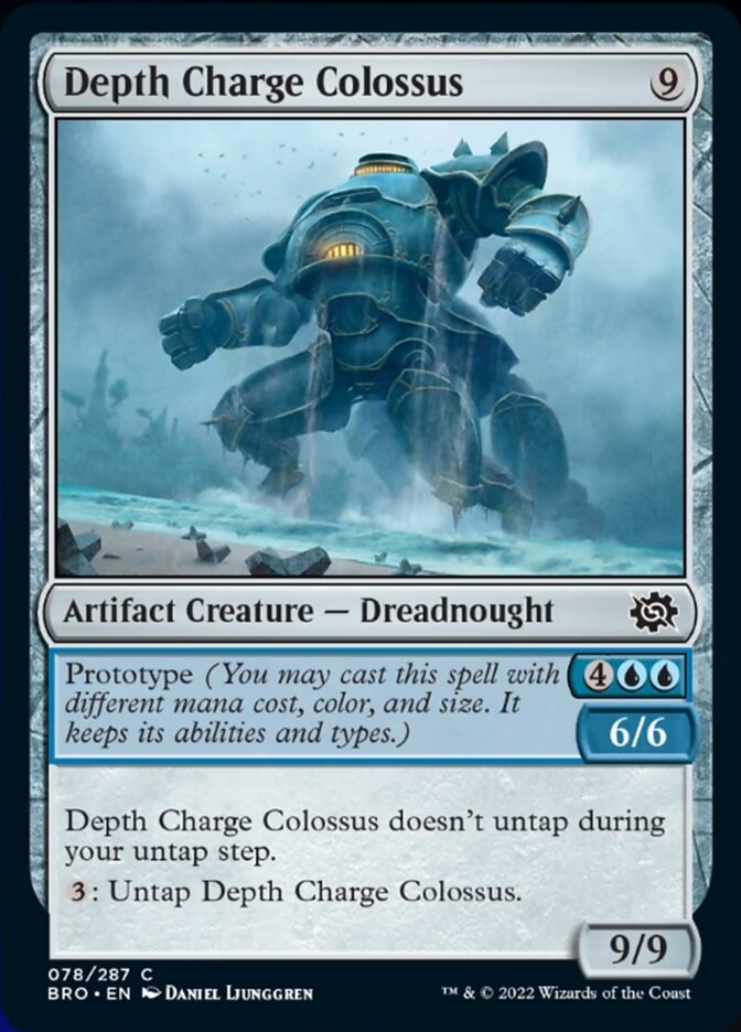 Depth Charge Colossus [The Brothers' War] | Clutch Gaming