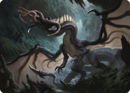 Brainstealer Dragon Art Card [Commander Legends: Battle for Baldur's Gate Art Series] | Clutch Gaming