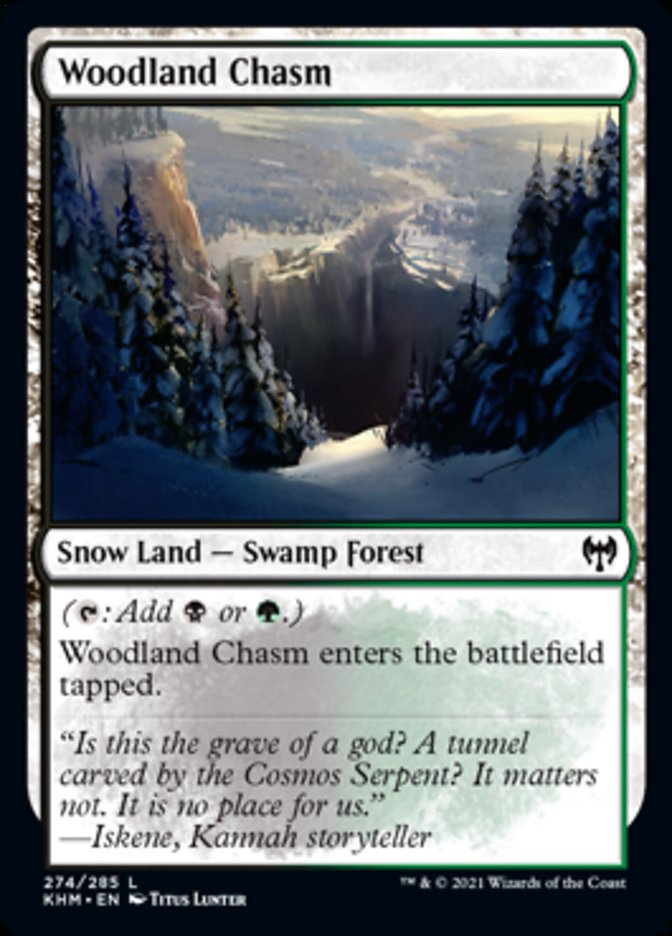 Woodland Chasm [Kaldheim] | Clutch Gaming