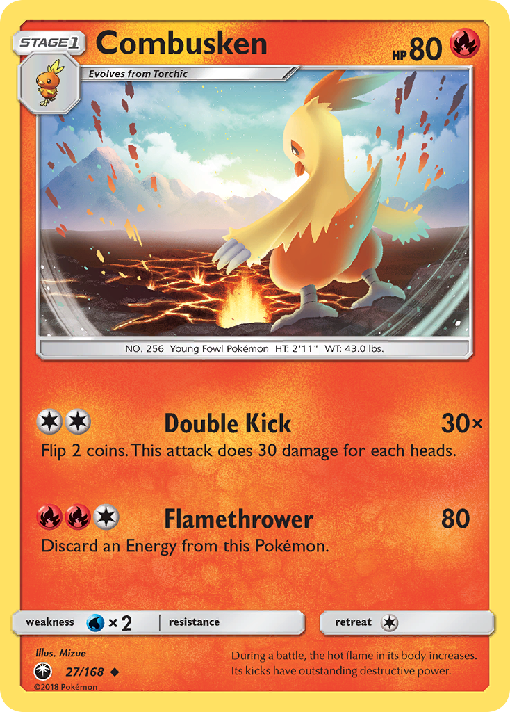 Combusken (27/168) [Sun & Moon: Celestial Storm] | Clutch Gaming