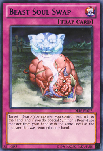 Beast Soul Swap (Purple) [DL16-EN015] Rare | Clutch Gaming