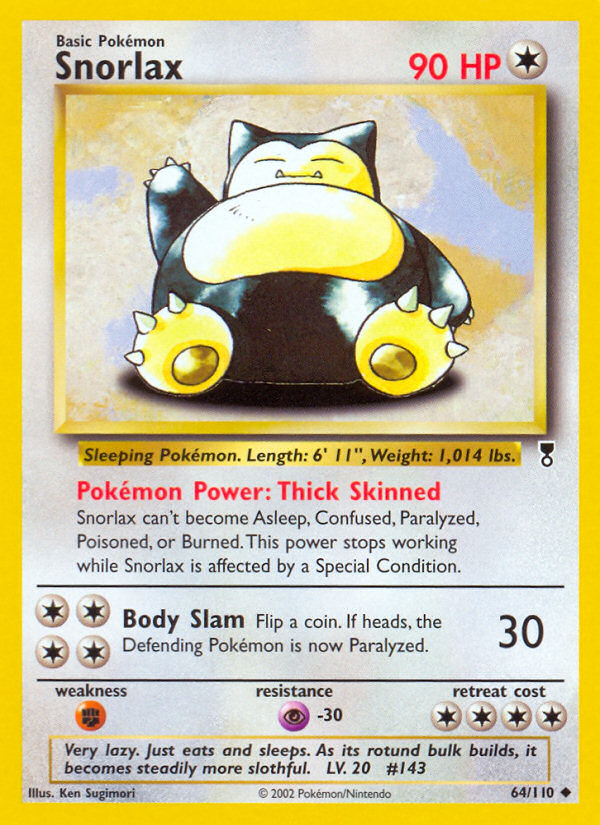 Snorlax (64/110) [Legendary Collection] | Clutch Gaming