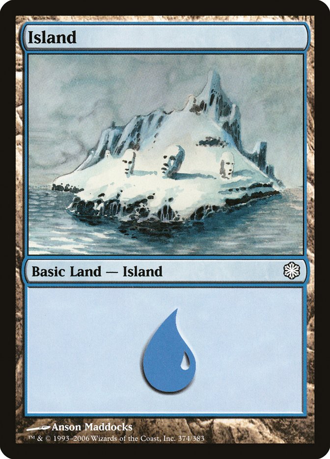 Island (374) [Coldsnap Theme Decks] | Clutch Gaming