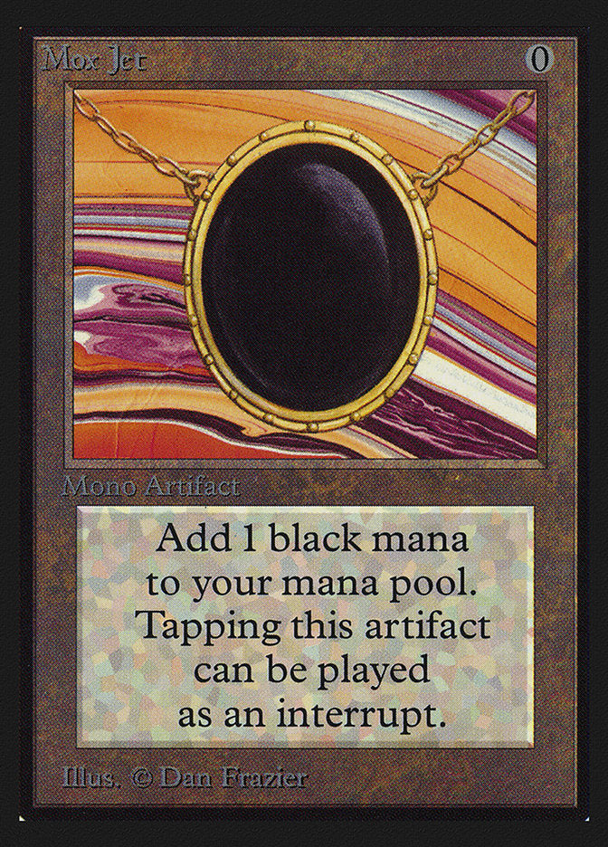 Mox Jet (Black Stone) [International Collectors' Edition] | Clutch Gaming