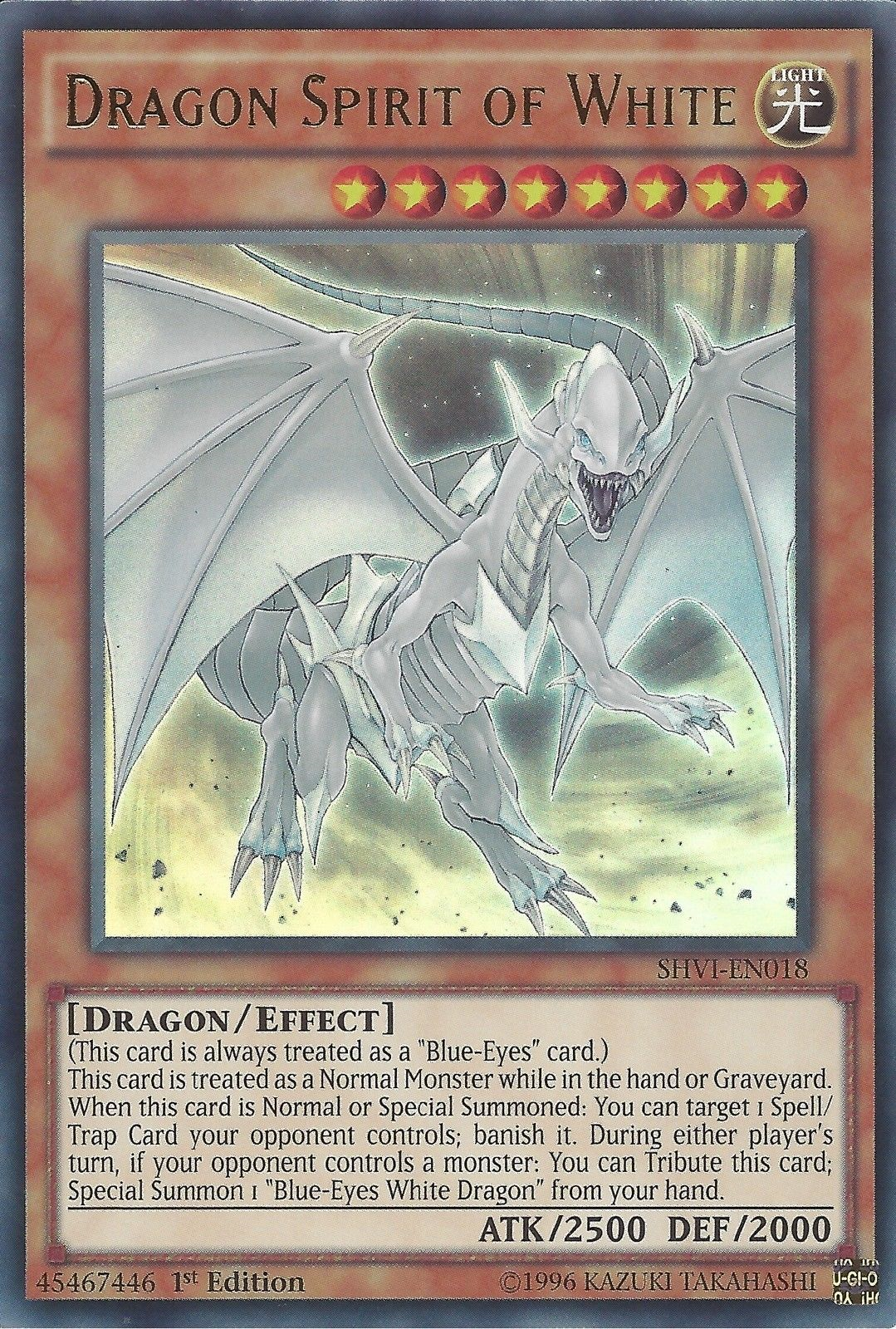 Dragon Spirit of White [SHVI-EN018] Ultra Rare | Clutch Gaming