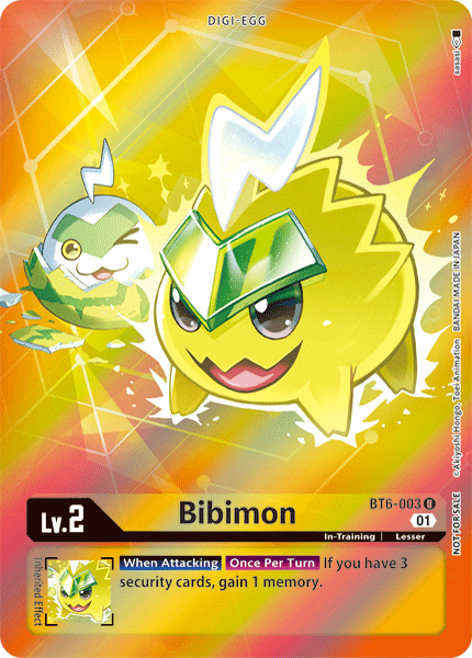 Bibimon [BT6-003] (Alternative Art - Box Topper) [Double Diamond] | Clutch Gaming