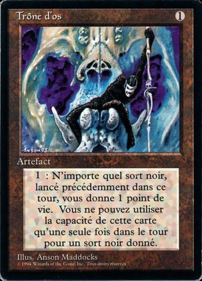 Throne of Bone [Foreign Black Border] | Clutch Gaming