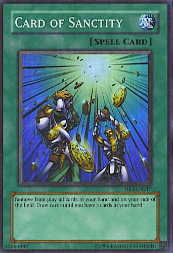 Card of Sanctity [DR3-EN217] Super Rare | Clutch Gaming