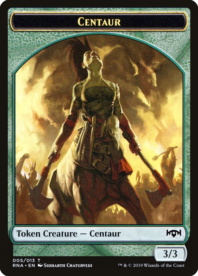 Centaur Token [Ravnica Allegiance Tokens] | Clutch Gaming