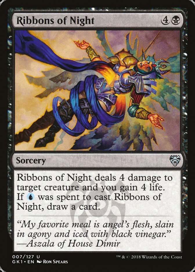 Ribbons of Night [Guilds of Ravnica Guild Kit] | Clutch Gaming