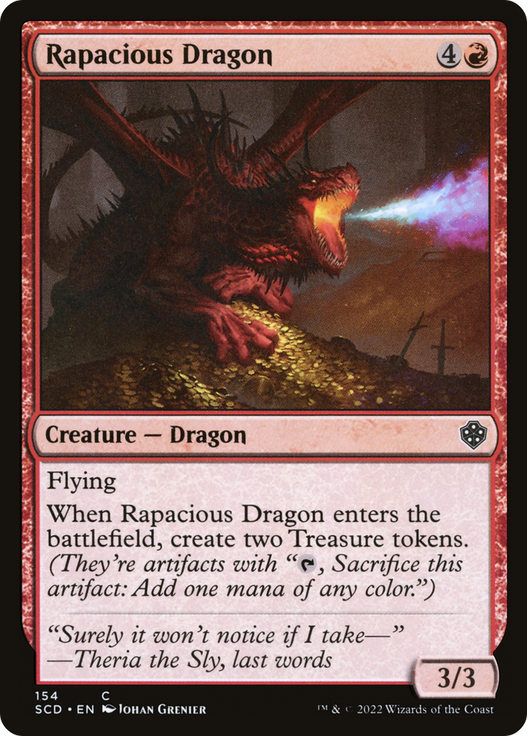 Rapacious Dragon [Starter Commander Decks] | Clutch Gaming