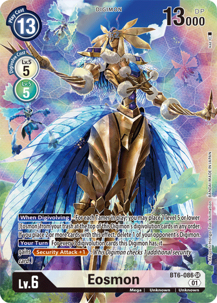 Eosmon [BT6-086] (Alternate Art) [Double Diamond] | Clutch Gaming