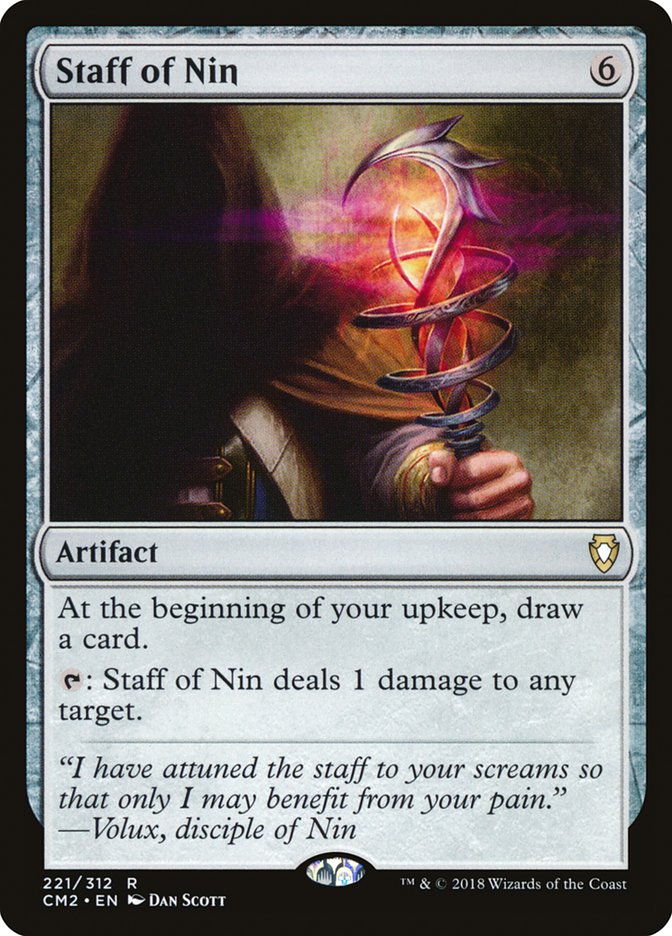 Staff of Nin [Commander Anthology Volume II] | Clutch Gaming