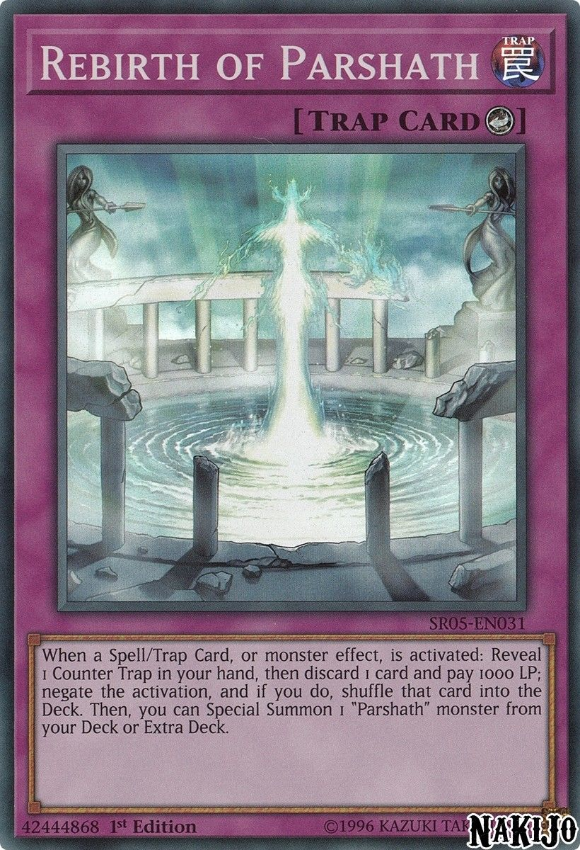 Rebirth of Parshath [SR05-EN031] Super Rare | Clutch Gaming