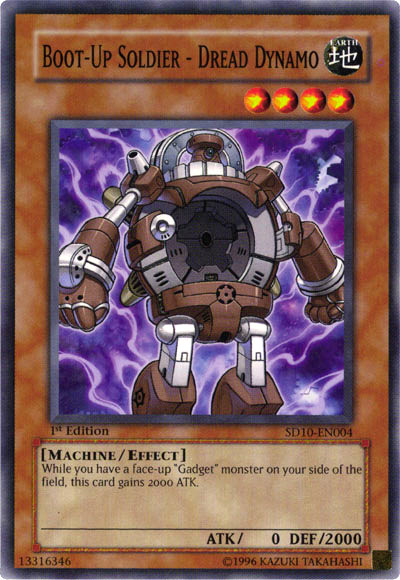 Boot-Up Soldier - Dread Dynamo [SD10-EN004] Common | Clutch Gaming