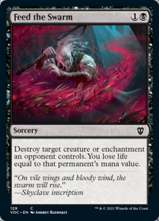 Feed the Swarm [Innistrad: Crimson Vow Commander] | Clutch Gaming