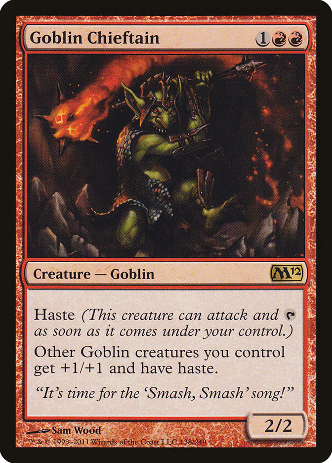 Goblin Chieftain [Magic 2012] | Clutch Gaming