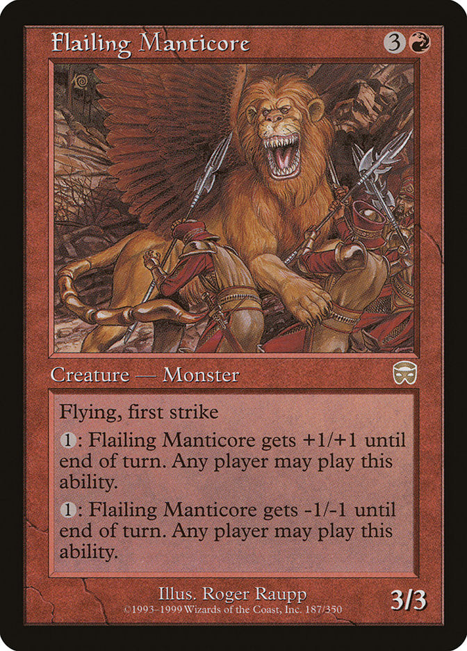 Flailing Manticore [Mercadian Masques] | Clutch Gaming