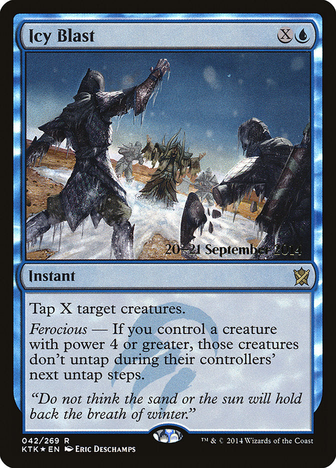 Icy Blast [Khans of Tarkir Prerelease Promos] | Clutch Gaming