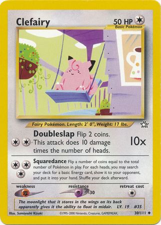 Clefairy (30/111) [Neo Genesis Unlimited] | Clutch Gaming