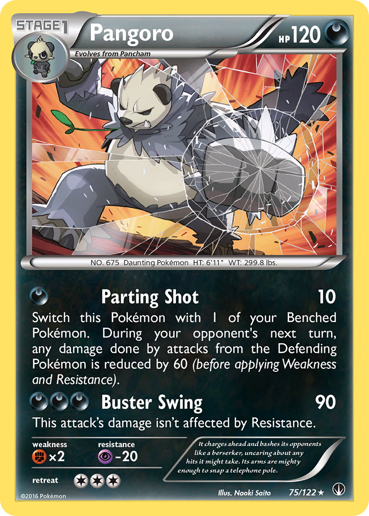 Pangoro (75/122) [XY: BREAKpoint] | Clutch Gaming