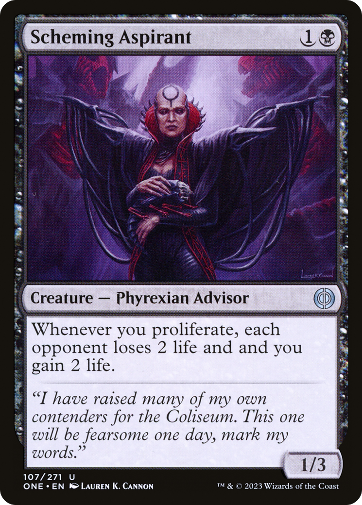 Scheming Aspirant [Phyrexia: All Will Be One] | Clutch Gaming